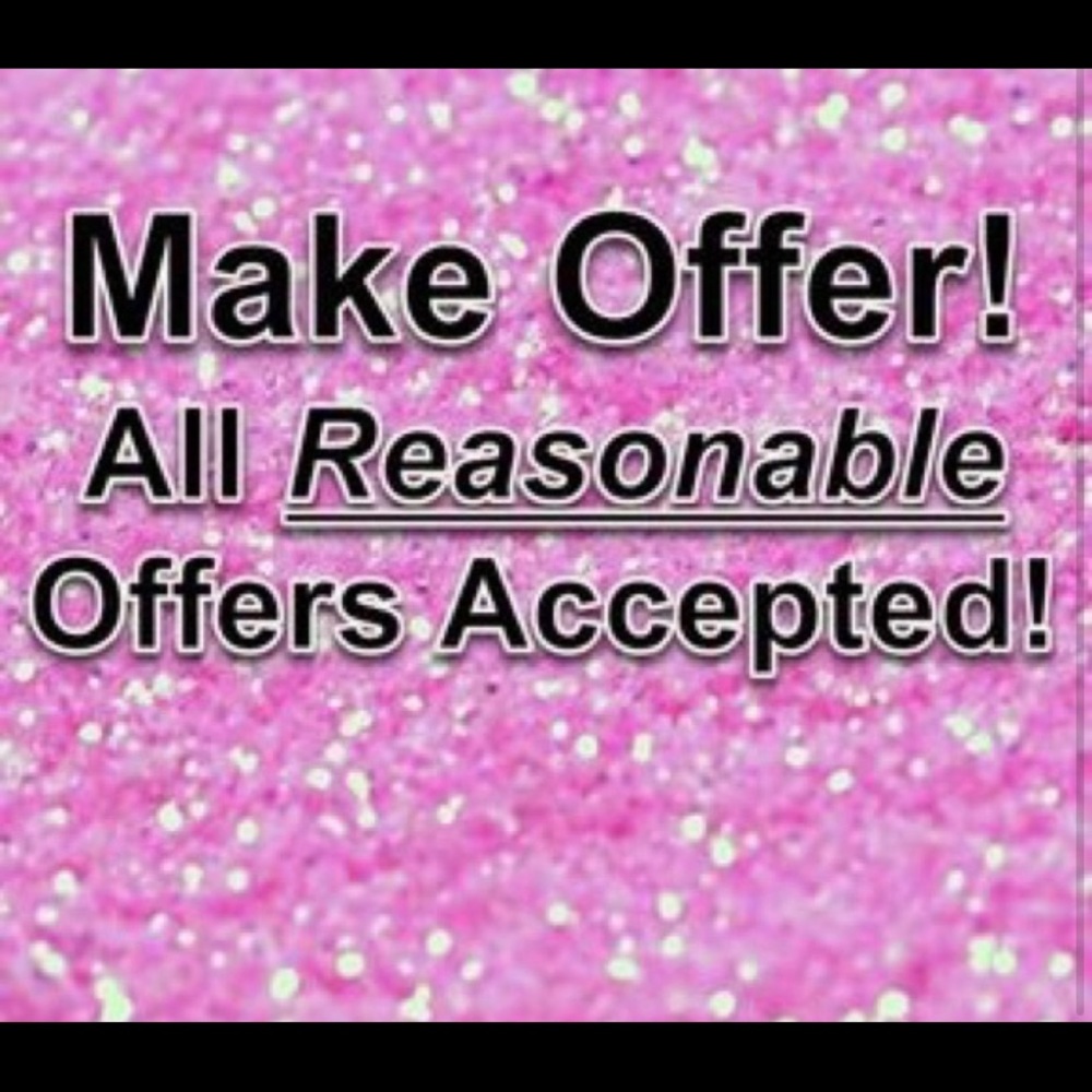 Open to reasonable offers!